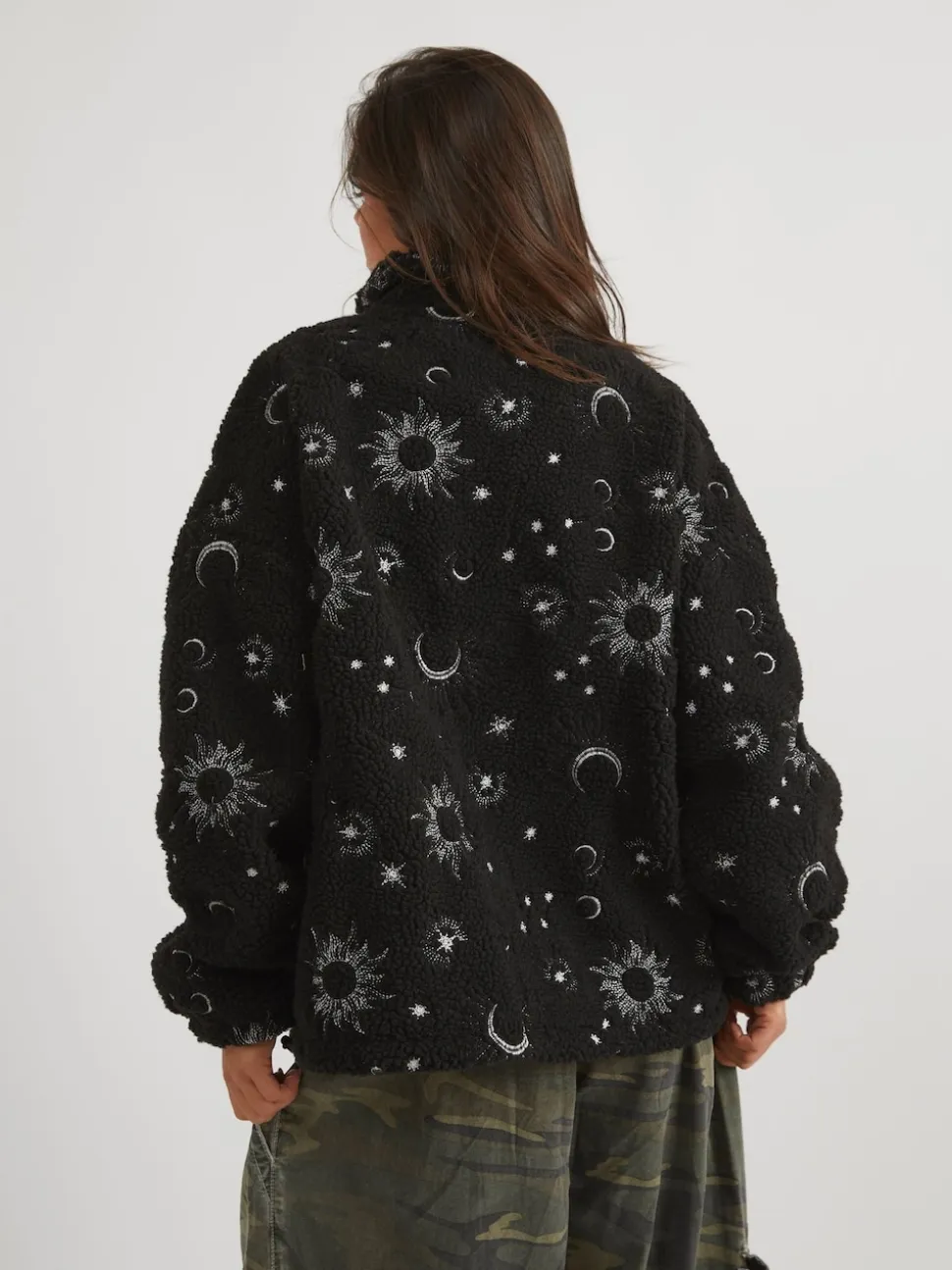 Skinnydip Black Celestial Borg Jacket