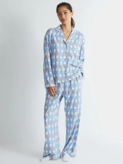 Skinnydip Blue Miffy x Skinnydip Flower Pyjama Set