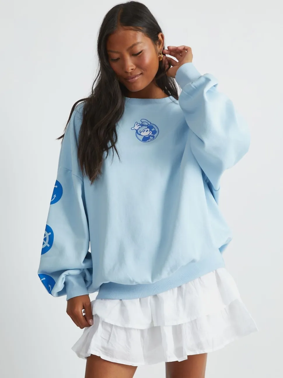 Skinnydip Blue Whatever Sweatshirt