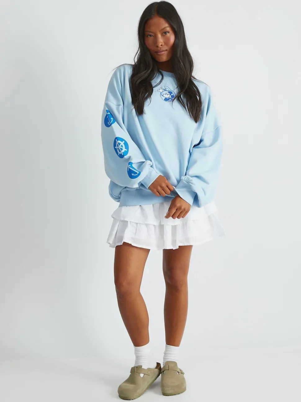 Skinnydip Blue Whatever Sweatshirt