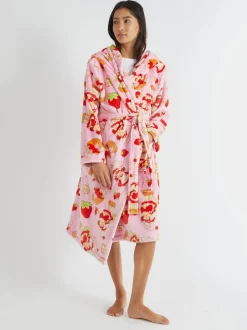 Skinnydip Pink Strawberry Shortcake x Skinnydip Pink Dressing Robe
