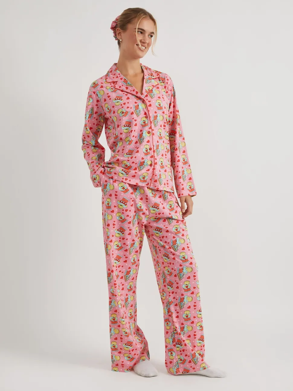 Skinnydip Pink The Simpsons x Ralph I Choose You Pyjamas Set
