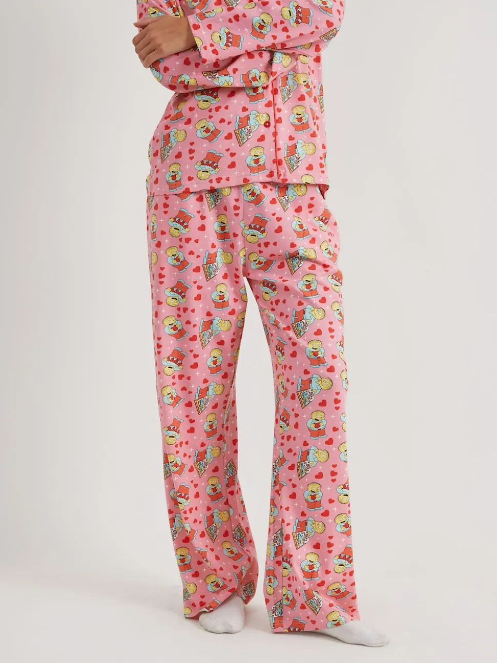 Skinnydip Pink The Simpsons x Ralph I Choose You Pyjamas Set