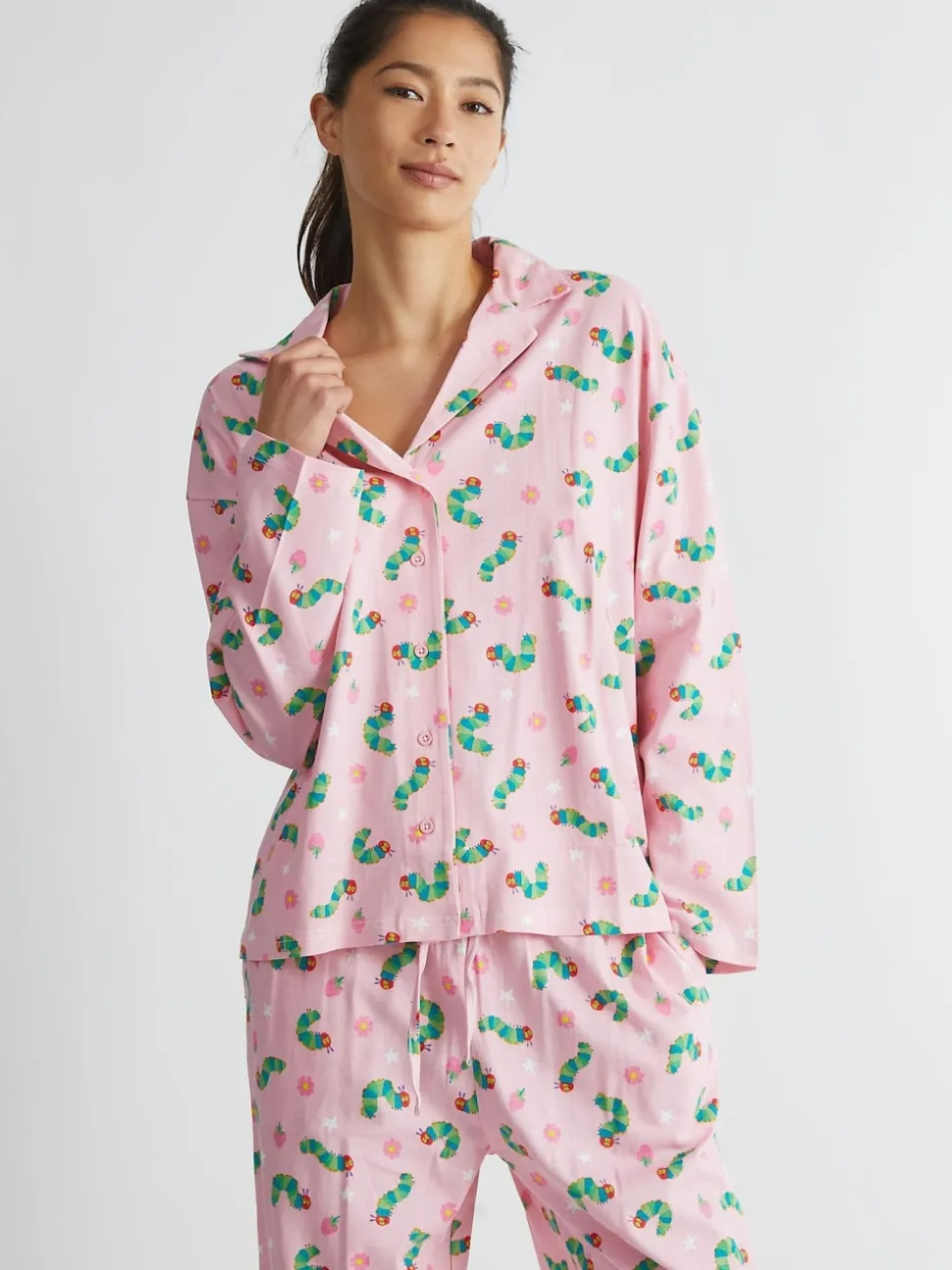 Skinnydip Pink The Very Hungry Caterpillar x Skinnydip Pyjama Set in Pink