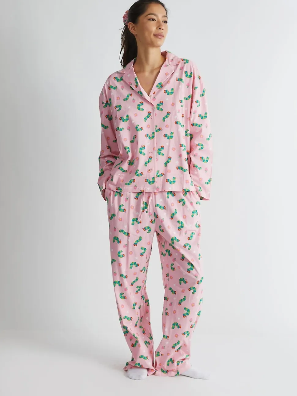 Skinnydip Pink The Very Hungry Caterpillar x Skinnydip Pyjama Set in Pink