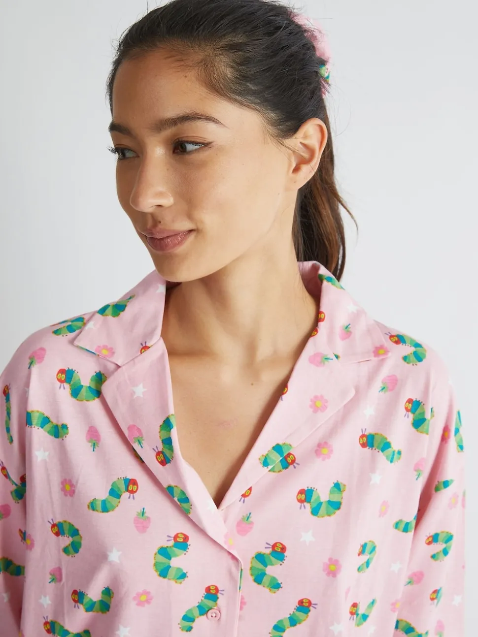 Skinnydip Pink The Very Hungry Caterpillar x Skinnydip Pyjama Set in Pink
