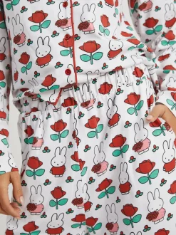 Skinnydip White Miffy Rose Pyjamas Set