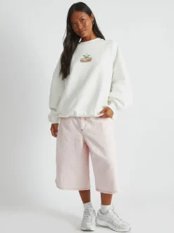 Skinnydip White The Simpsons x Krusty Burger Sweatshirt