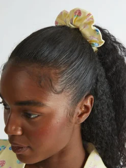 Skinnydip Yellow Yellow Ditsy Fruit Pyjama Set