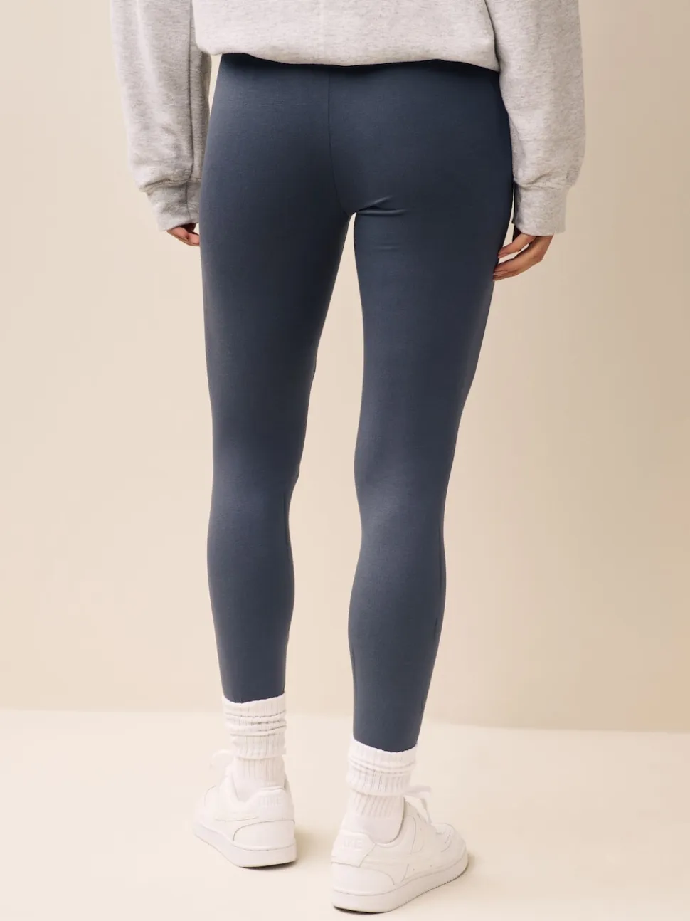 Slate Grey Full Length Leggings