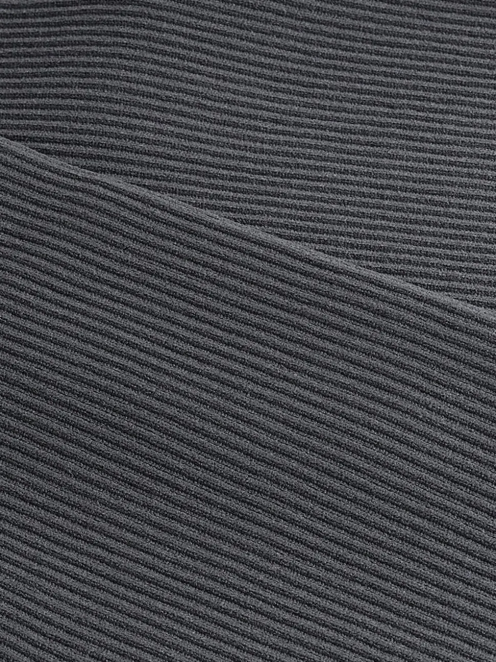 Slate Grey Ribbed Seamless High Waist Leggings