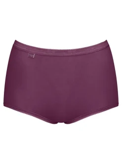 Sloggi Purple Basic+ Maxi Briefs 3 Pack