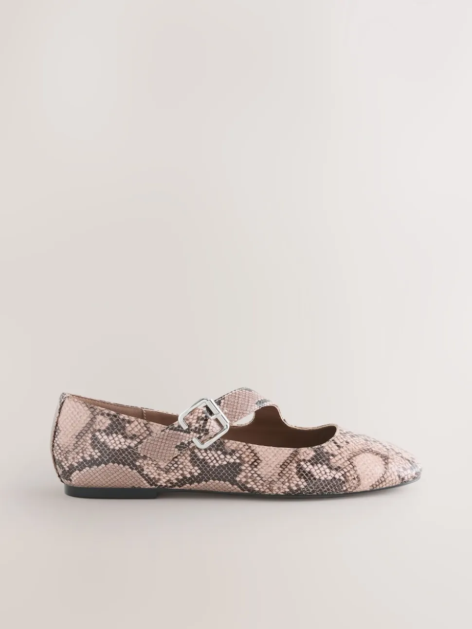 Snake Forever Comfort® Asymmetric Mary Jane Shoes