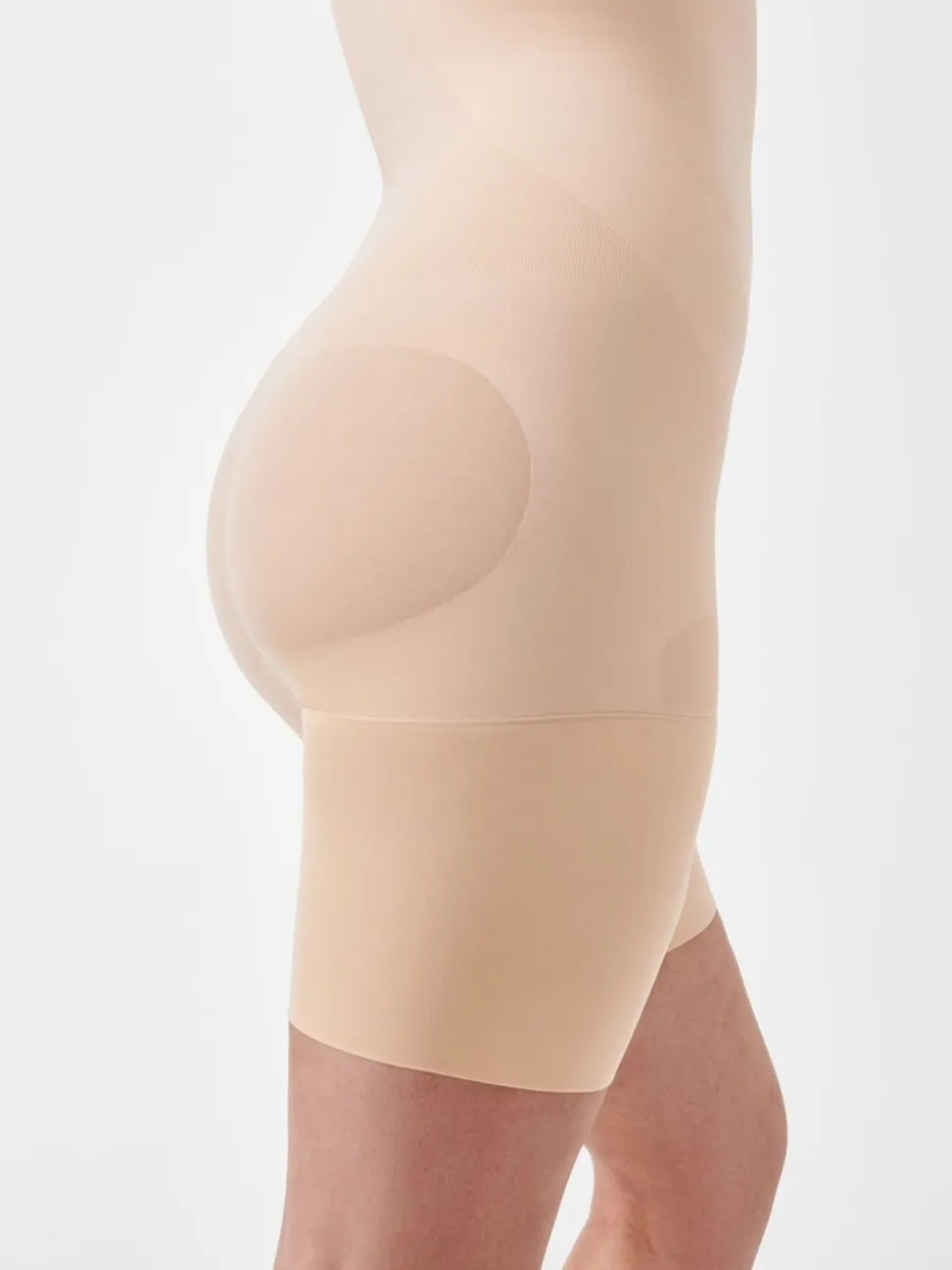 SPANXsculpt™ Seamless Power Open-Bust Mid-Thigh Bodysuit