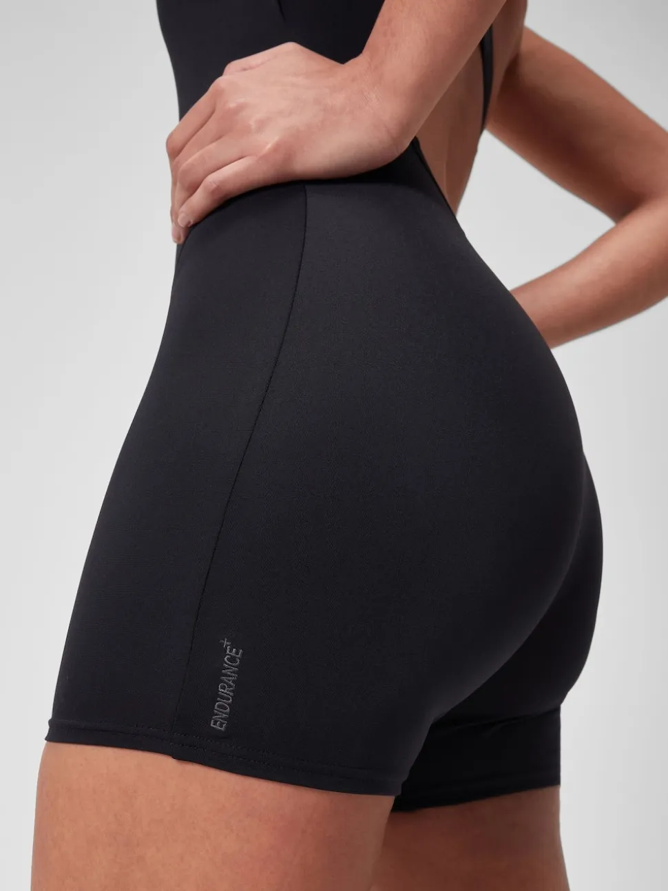 Speedo Black Endurance+ Legsuit Swimsuit