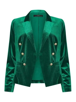 Star by Julien MacDonald Green Velvet Blazer