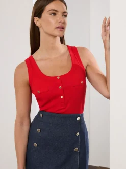 Star by Julien MacDonald Blue Wrap Denim Skirt