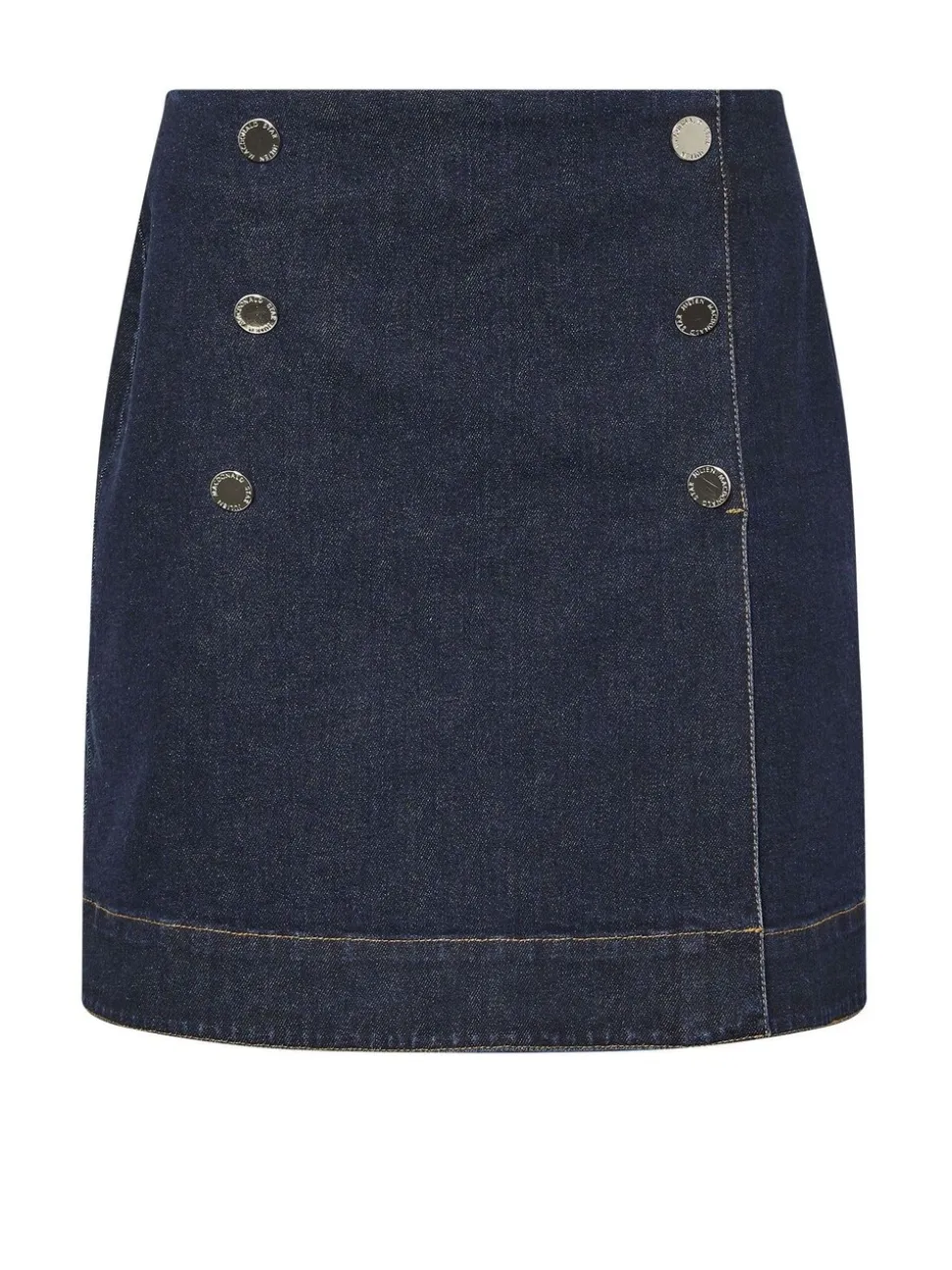 Star by Julien MacDonald Blue Wrap Denim Skirt