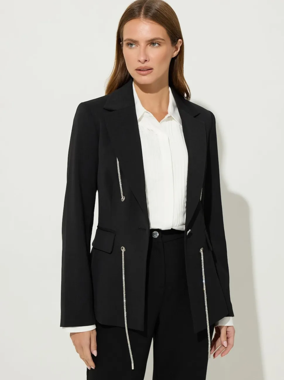 Star by Julien MacDonald Black Diamante Detail Jacket