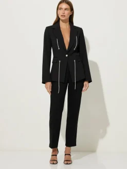 Star by Julien MacDonald Black Diamante Detail Jacket