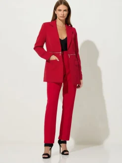 Star by Julien MacDonald Red Zip Waist 2 In 1 Jacket