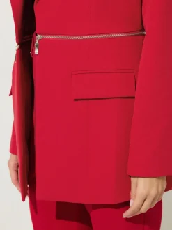 Star by Julien MacDonald Red Zip Waist 2 In 1 Jacket