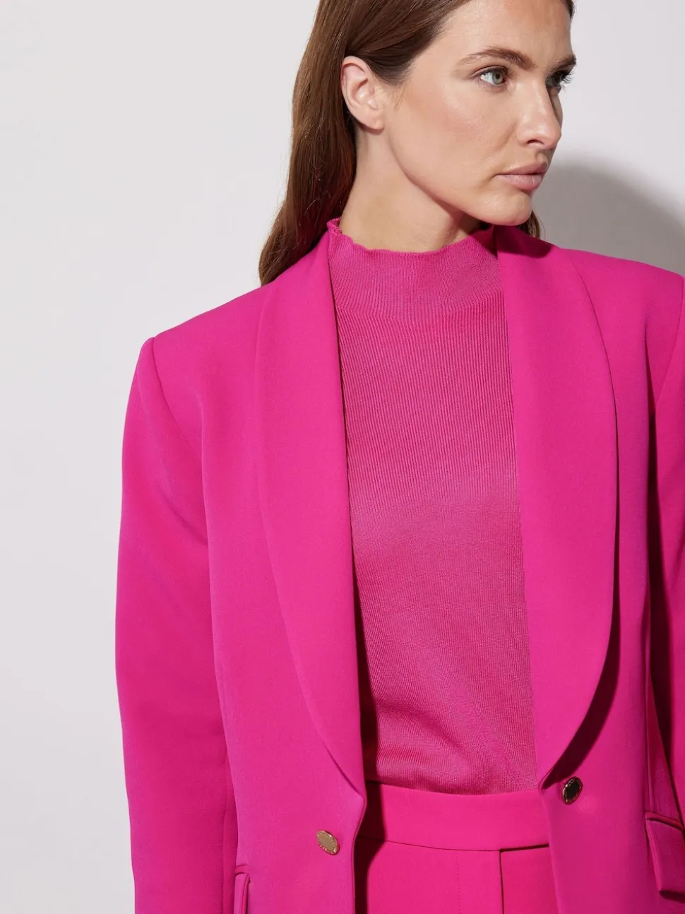 Star by Julien MacDonald Pink Button Detail Tailored Jacket