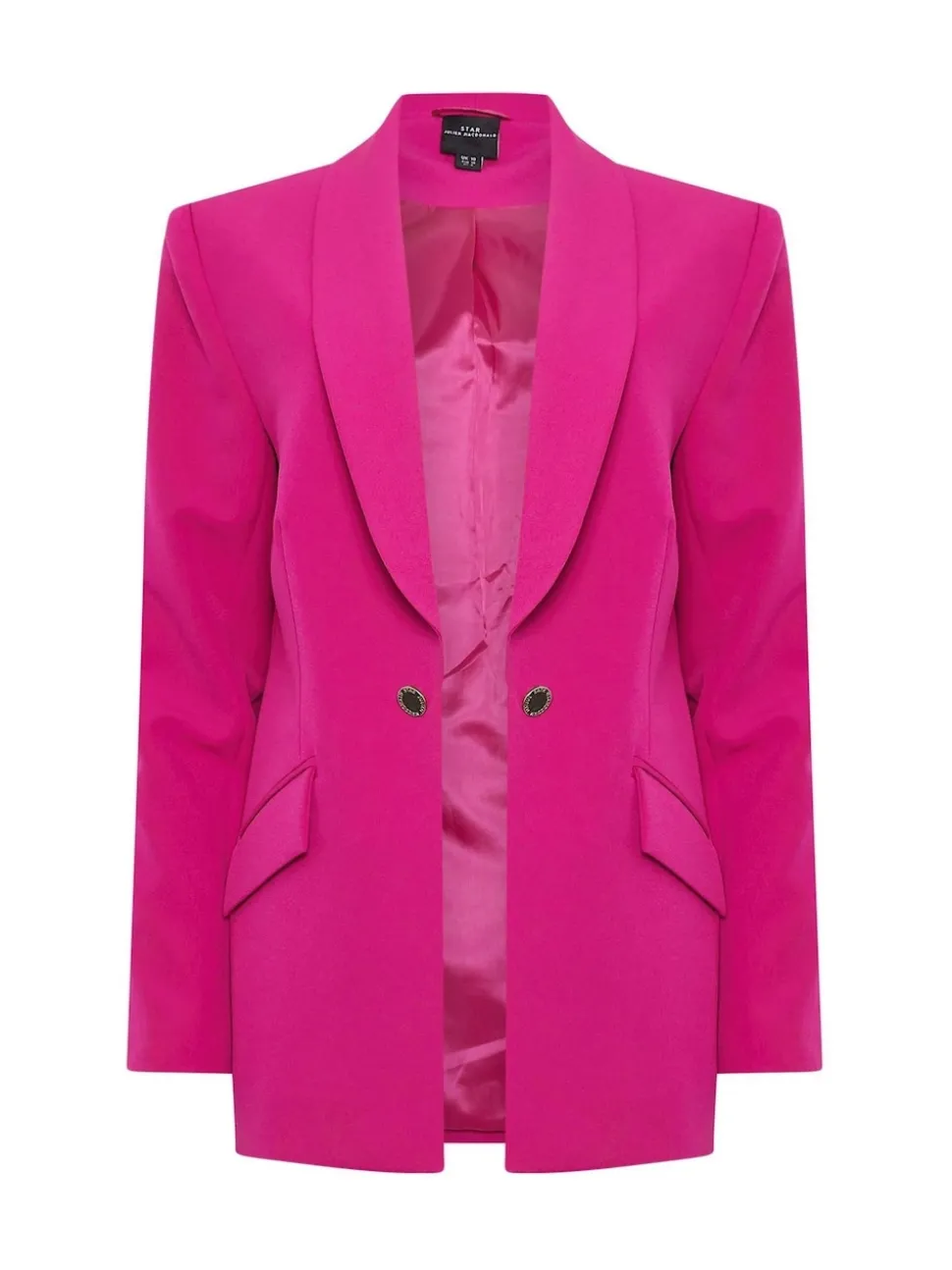 Star by Julien MacDonald Pink Button Detail Tailored Jacket