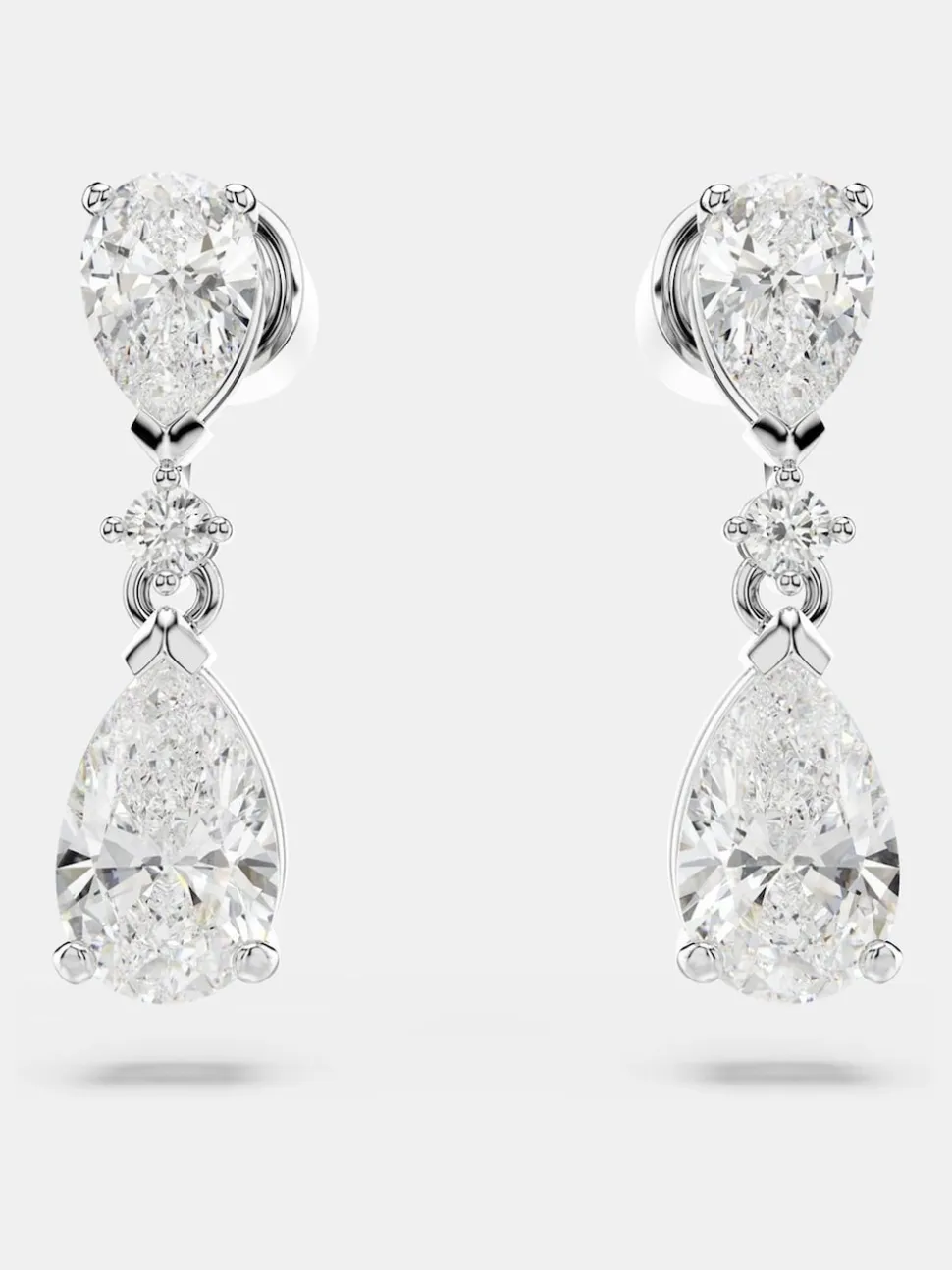 Swarovski Silver Mesmera Mixed Cuts Rhodium Plated Jewellery Set