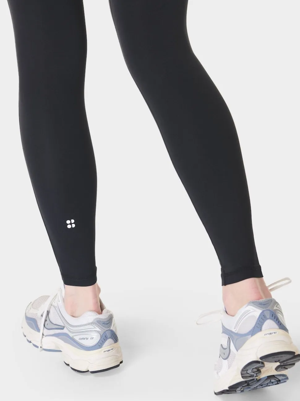 Sweaty Betty Black Full Length All Day 7/8 Embossed Leggings