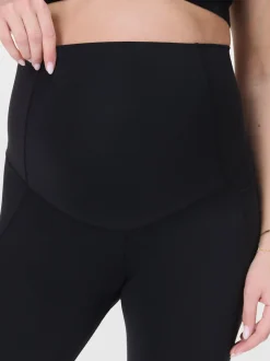 Sweaty Betty Black Full Length All Day 7/8 Maternity Leggings