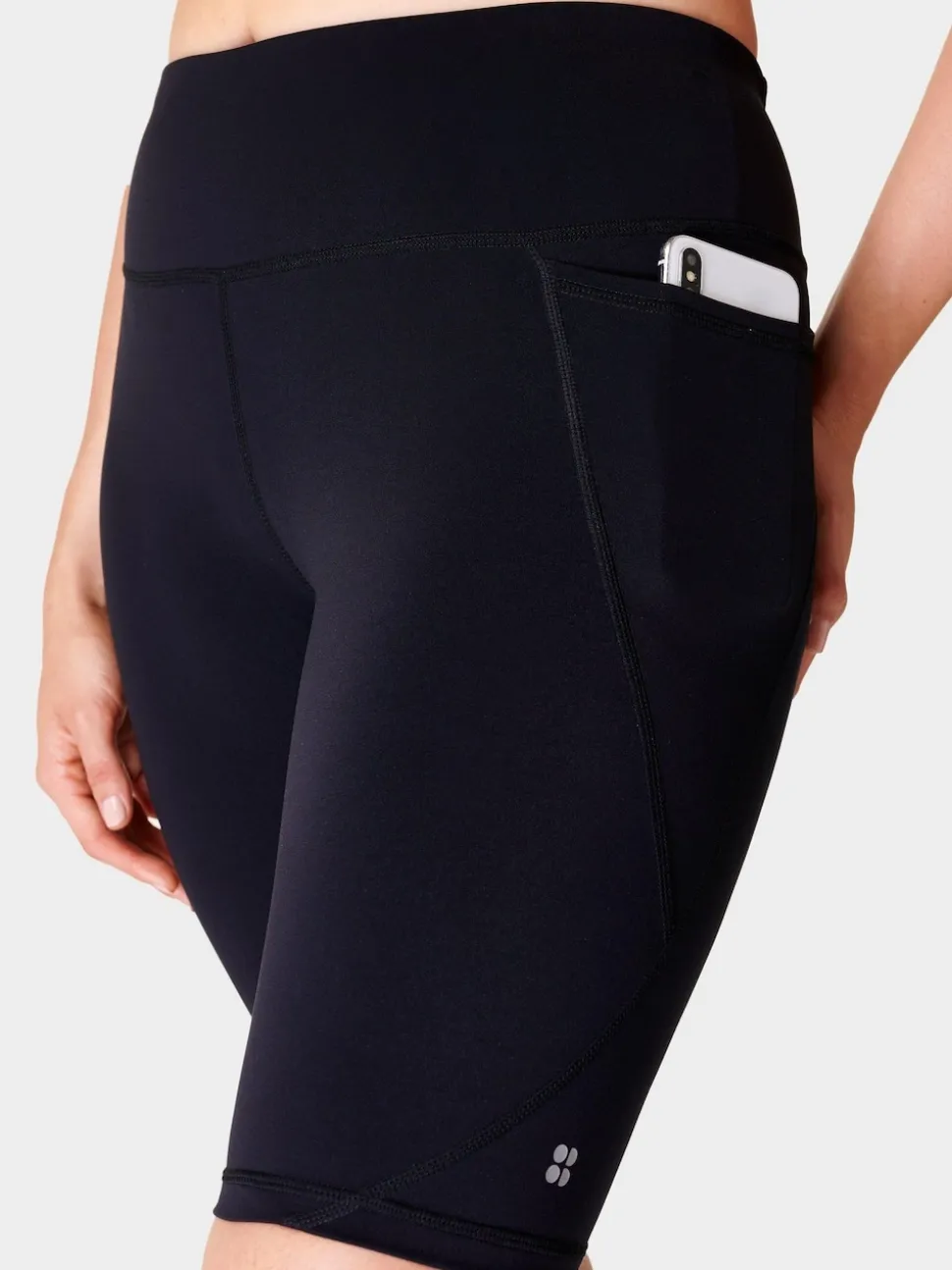 Sweaty Betty Black Light Power 9" Biker Shorts