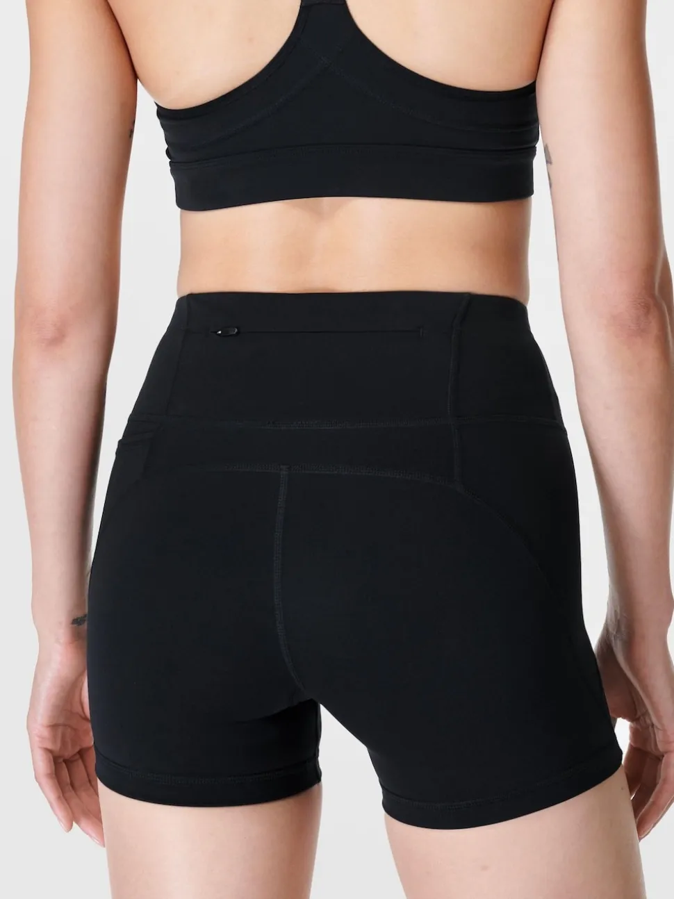 Sweaty Betty Black Power 4" Biker Shorts