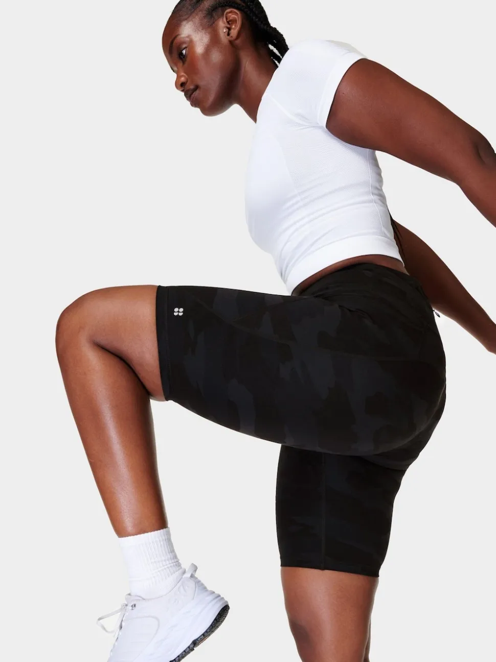 Sweaty Betty Black Power 9" Biker Shorts