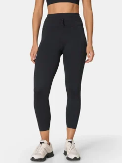 Sweaty Betty Black Therma Boost Heat Tech 7/8 Walking Leggings