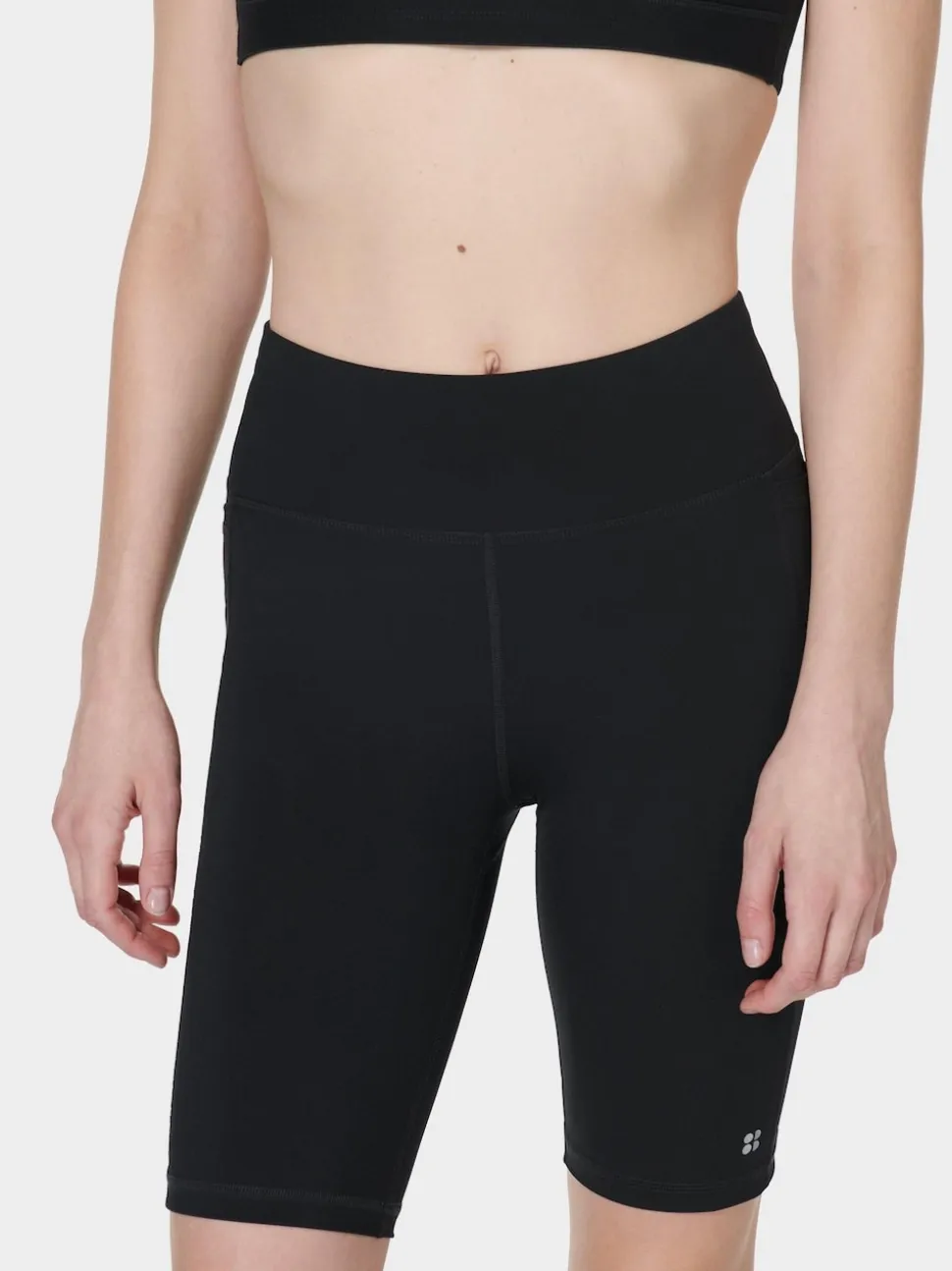 Sweaty Betty Black Zero Gravity 9" Run Shorts
