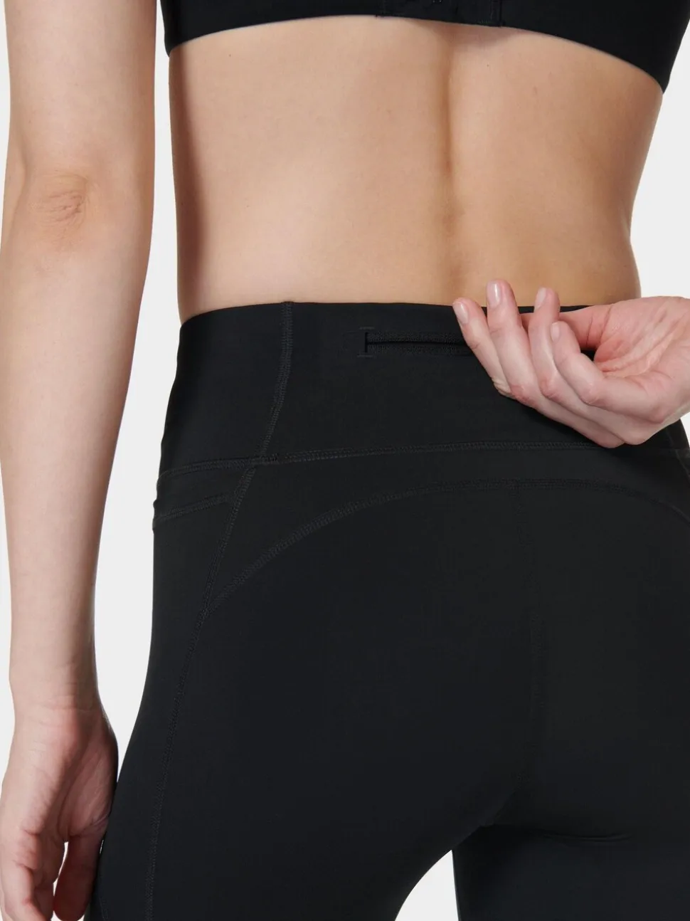 Sweaty Betty Black Zero Gravity 9" Run Shorts