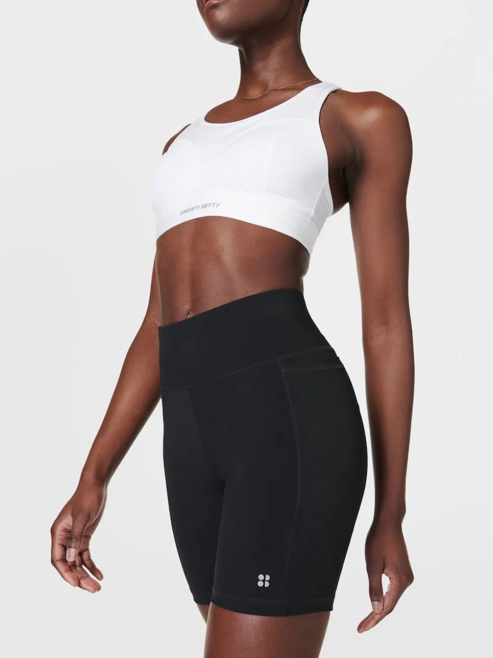 Sweaty Betty Black Zero Gravity 6" Run Shorts