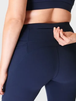 Sweaty Betty Blue Power 9" Biker Shorts