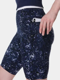 Sweaty Betty Light Blue Power 7/8 Workout Leggings