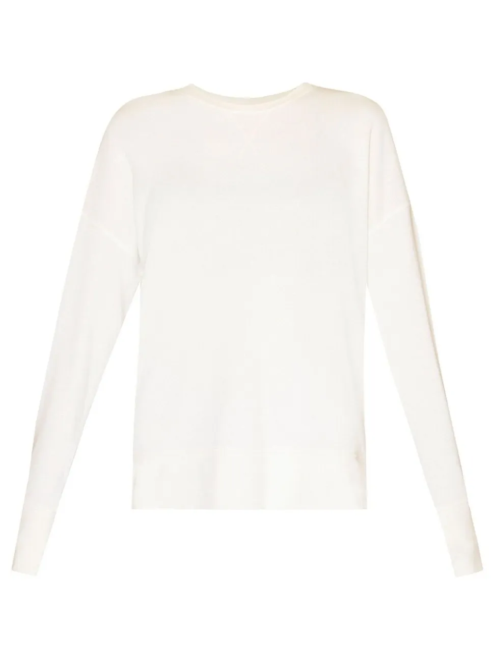 Sweaty Betty Lily White After Class Longline Sweatshirt