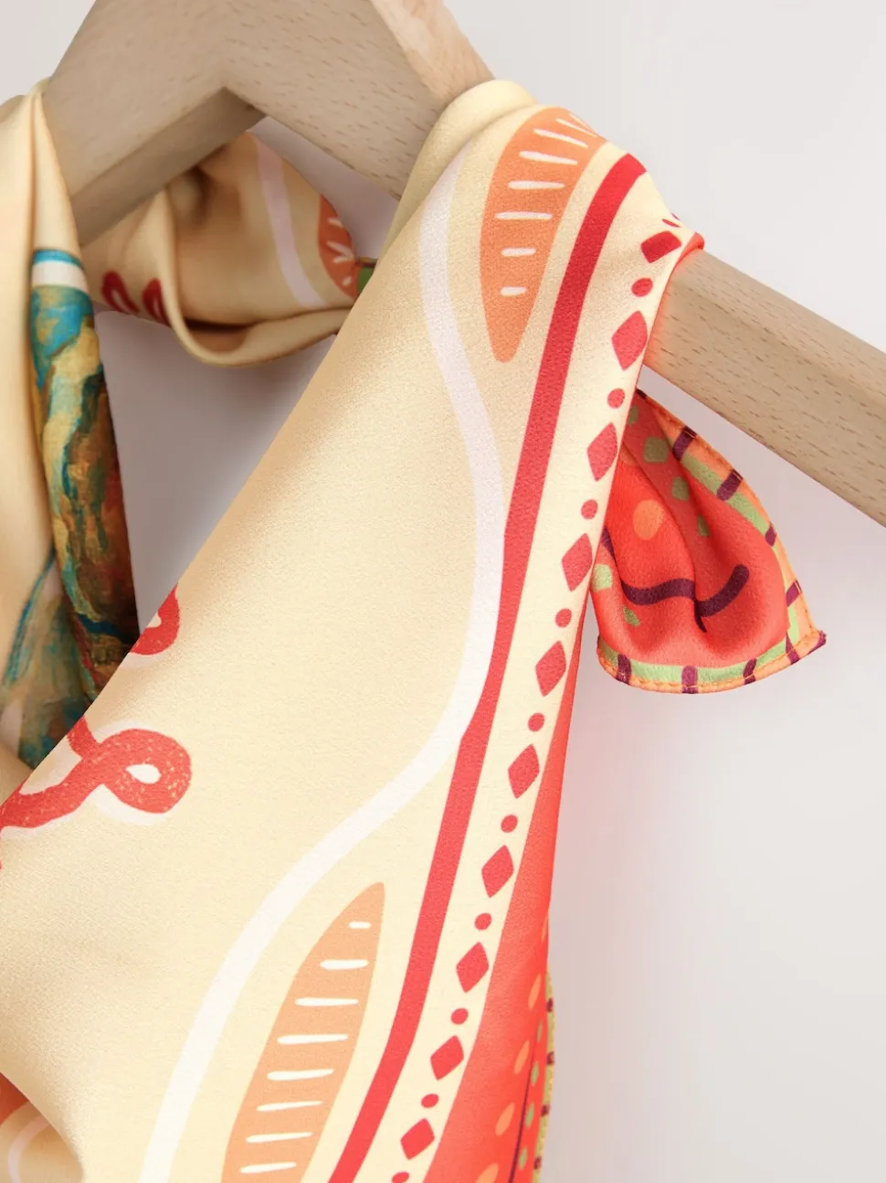 Tabasco License Satin Square Scarf