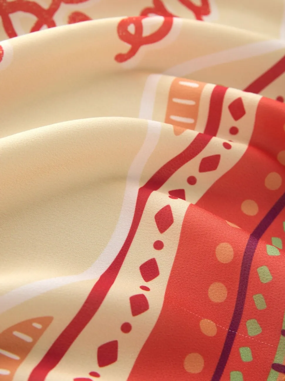 Tabasco License Satin Square Scarf