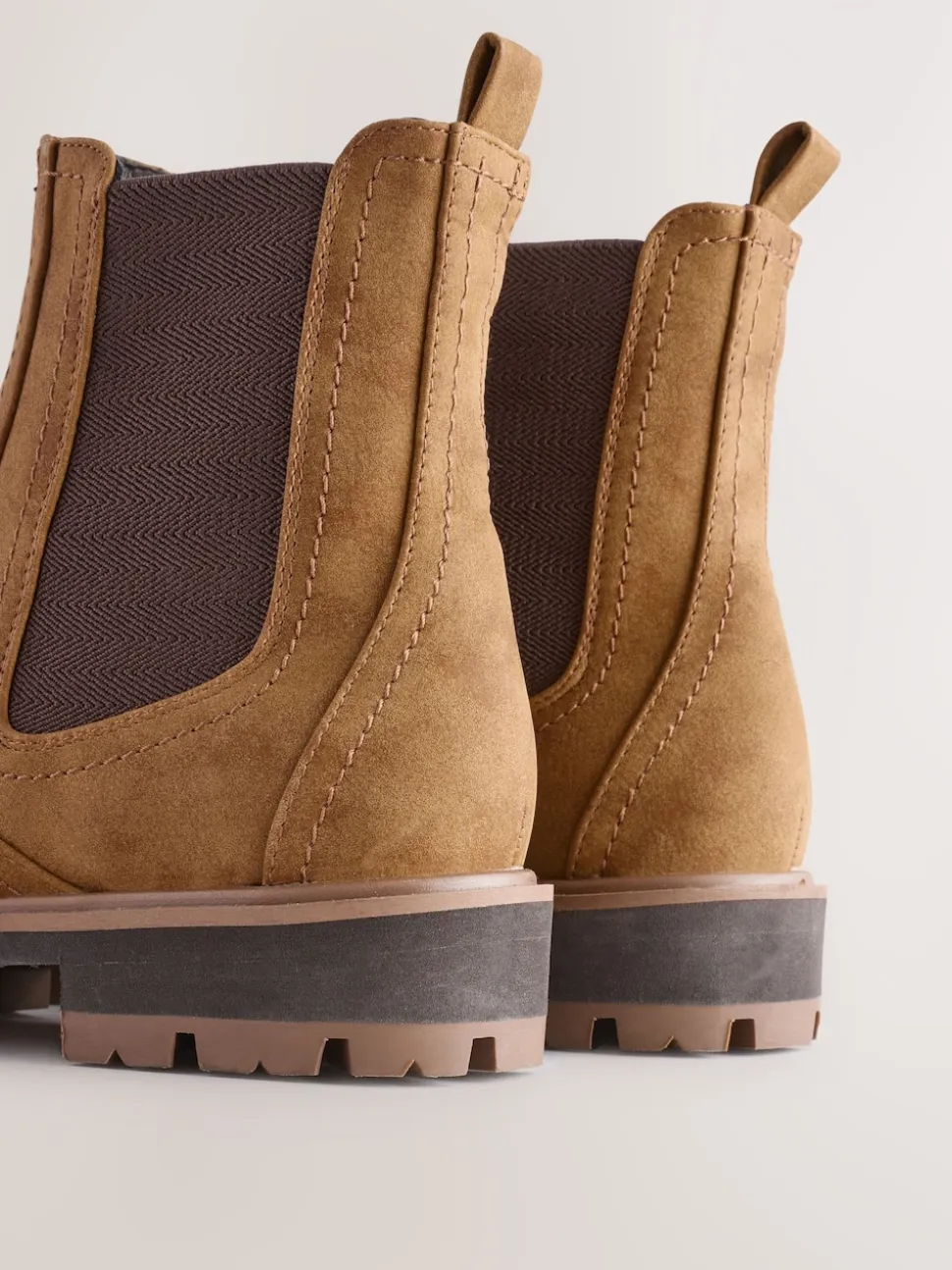 Tan Brown Standard/Wide Fit Chelsea Boots