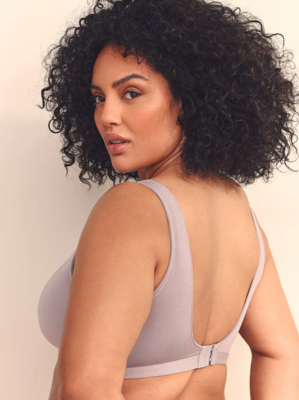 Taupe B-H Total Support Ultimate Comfort Supersoft Non Pad Non Wire Bra