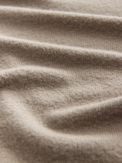 Taupe Brown Maternity Nursing Co-ord Sweatshirt and Joggers Set