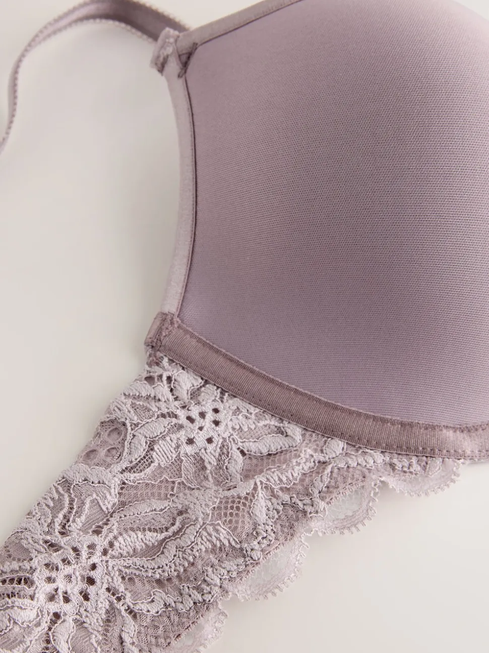 Taupe Pad Full Cup Premium Ultimate Comfort Lightweight Breathable T-Shirt Bra
