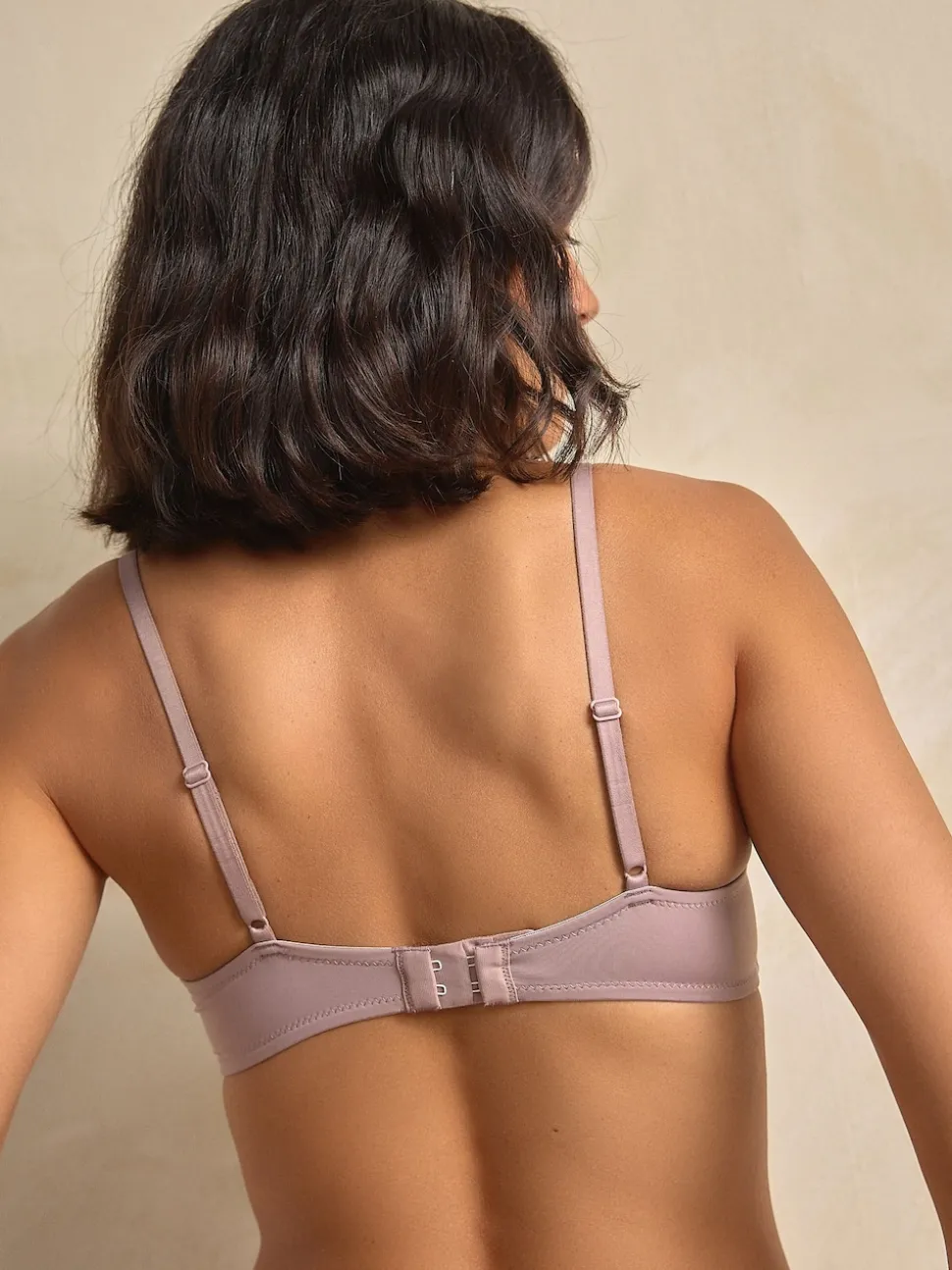 Taupe Pad Non Wire Premium Ultimate Comfort Lightweight Breathable T-Shirt Bra