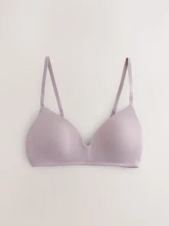 Taupe Pad Non Wire Premium Ultimate Comfort Lightweight Breathable T-Shirt Bra