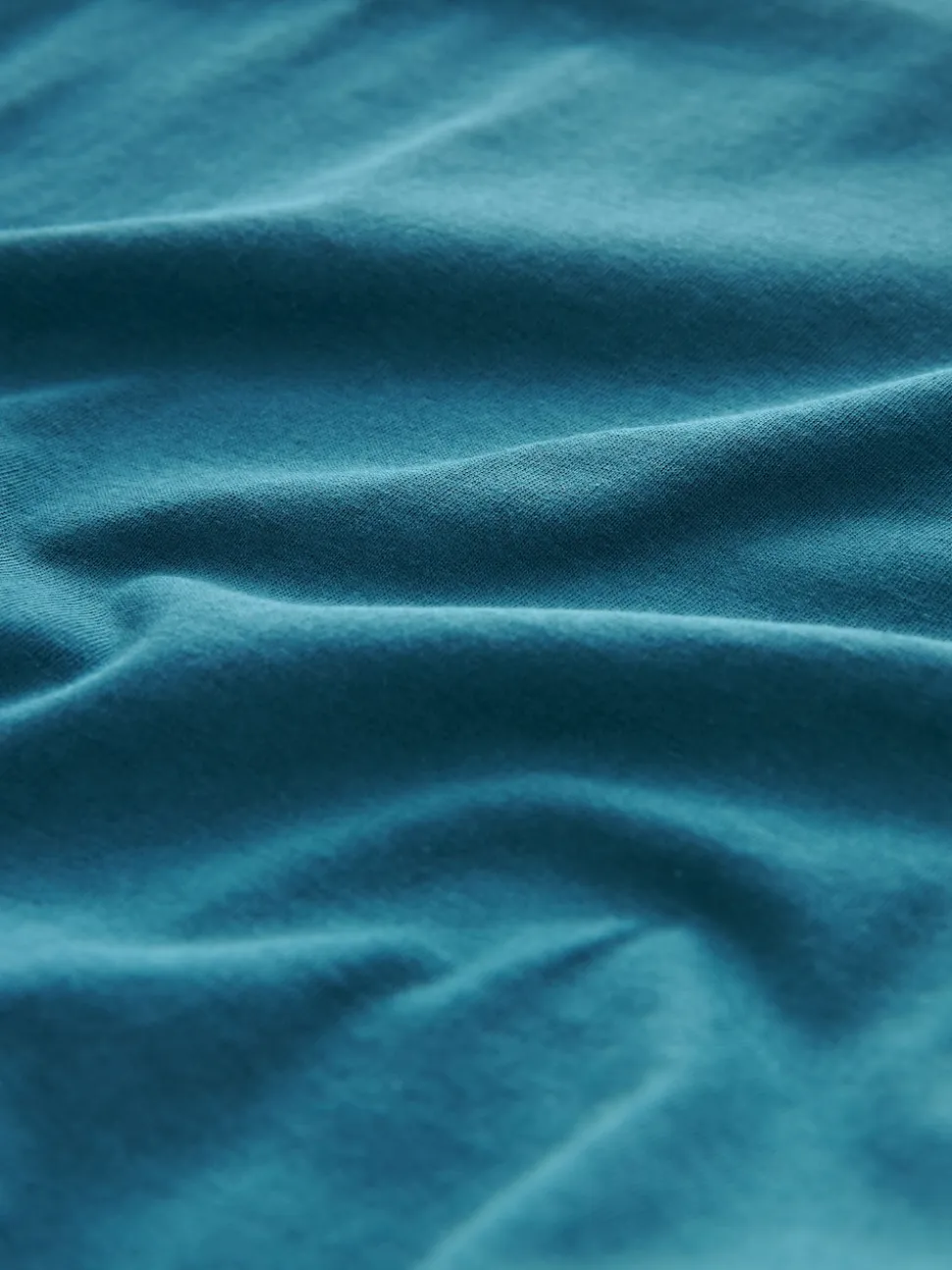 Teal Blue Cap Sleeve T-Shirt